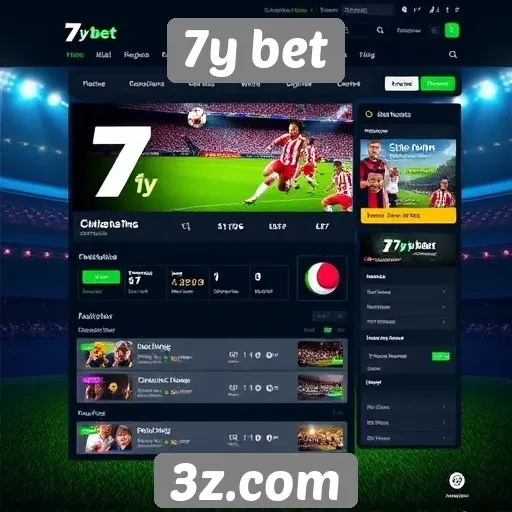 Usabilidade e design do site de apostas 7y bet